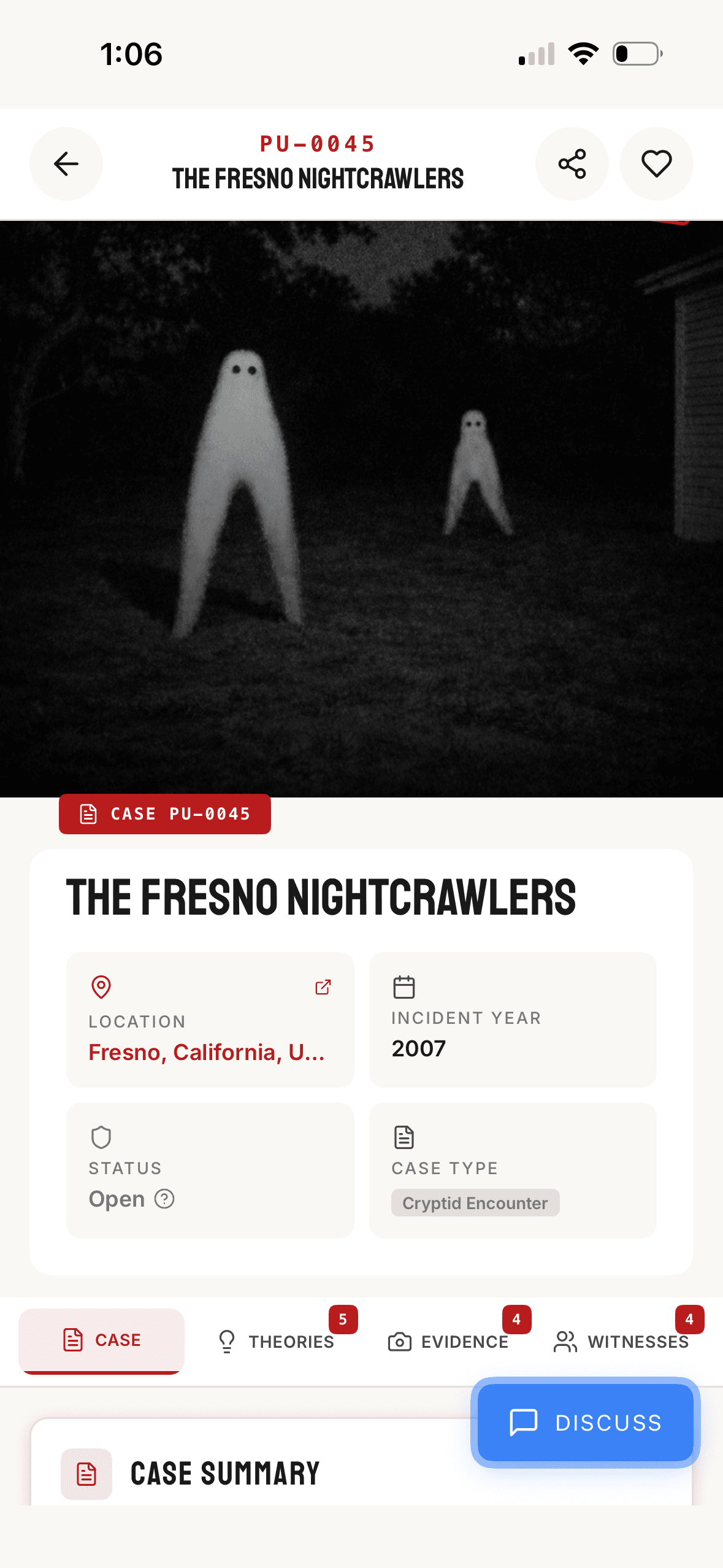 Project Unredacted case file details